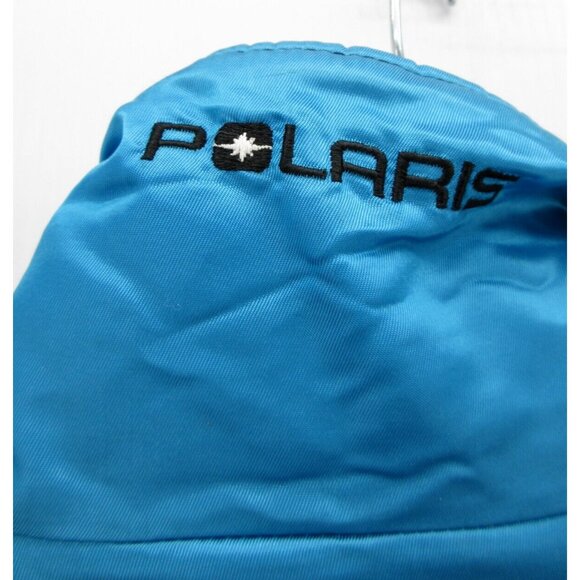 VINTAGE Polaris Jacket XL Indy Snowmobile Racing Bomber Coat Thermoloft - Picture 9 of 13